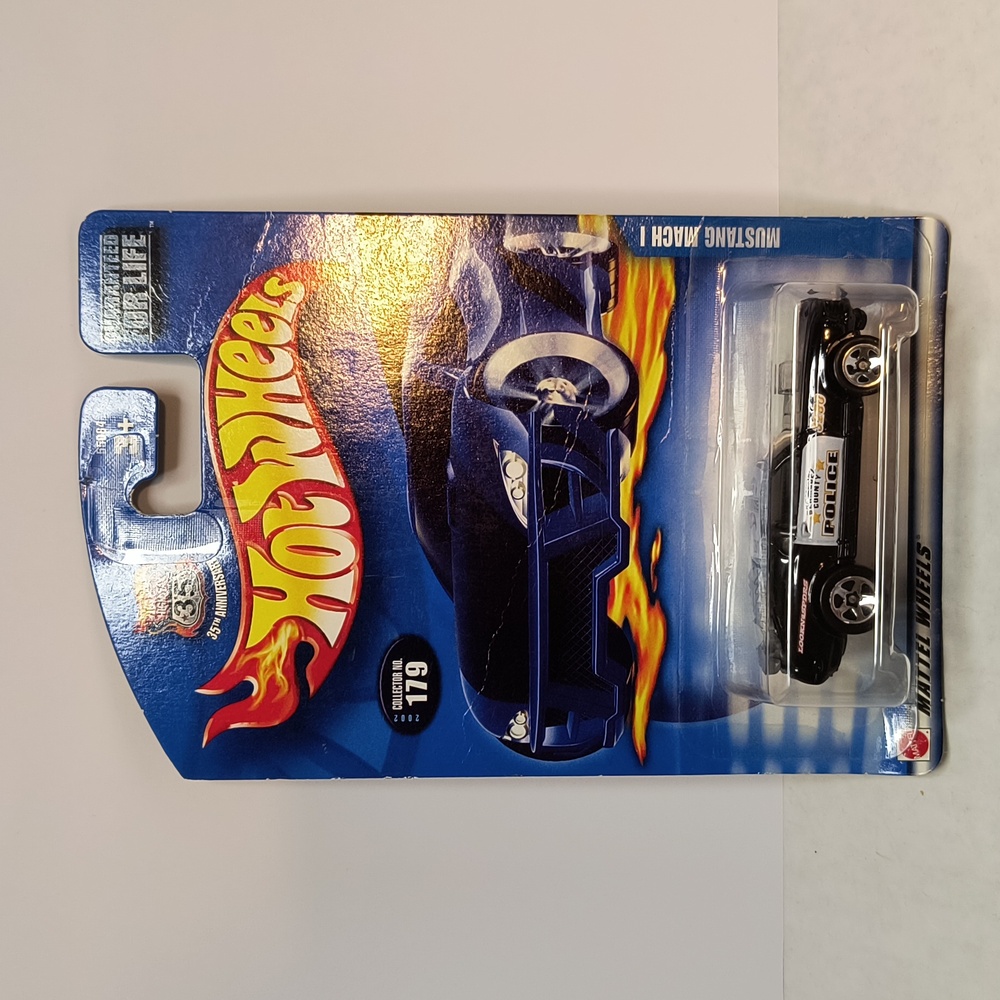 B1  Hot Wheels  70 Ford Mustang Mach 1 police with shipping protector